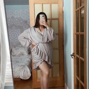 Missguided Draped Dress